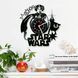 Wall Vinyl Record Clock Star Wars 12" 143-1-26 photo 2