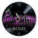 Wall Vinyl Record Clock Rome 12" 17-2-1 photo 1