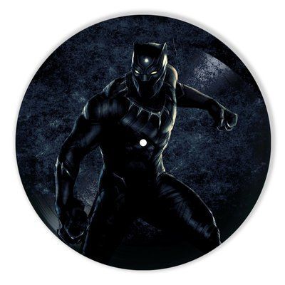 Vinyl Record Decor Black Panther 12" 712-3-1 photo