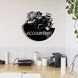 Wall Vinyl Record Clock Accountant 12" 89-1-1 photo 3