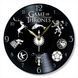Wall Vinyl Record Clock Game of Thrones 12" UF-Clock-M-Game of Thrones-2 photo