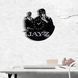 Настінний вініловий годинник Jay-Z, діаметр 30см Vinyl-Clock-Jay-Z-1 фото 2