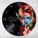 Настінний вініловий годинник Девід Бові, діаметр 30см UF-Clock-David Bowie-2 фото 3