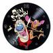 Настінний вініловий годинник Шоу Рена та Стімпі&nbsp;, діаметр 30см UF-Clock-C-The Ren and Stimpy Show-2 фото