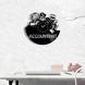 Wall Vinyl Record Clock Accountant 12" 89-1-1 photo 2