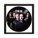 Настінний вініловий декор в дерев'яній рамці Pearl Jam, розміром 36см 565-4-2 фото