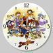 Настінний вініловий годинник Качині історії, діаметр 30см UF-Clock-C-Duck Tales-2 фото