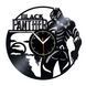 Настінний вініловий годинник Чорна Пантера, діаметр 30см Vinyl-Clock-M-Black Panther-2 фото 1