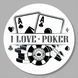 Vinyl Record Decor Poker 12" 122-3-2 photo