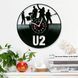 Wall Vinyl Record Clock U2 12" Vinyl-Clock-U2-3 photo 2