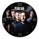 Настінний вініловий годинник Pearl Jam, діаметр 30см UF-Clock-Pearl Jam-2 фото