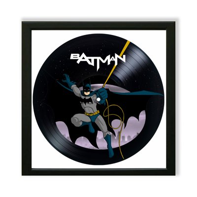 Vinyl Record Decor in a Wooden Frame Batman 14" UF-Frame-Batman-2 photo