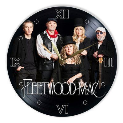 Wall Vinyl Record Clock Fleetwood Mac 12" UF-Clock-Fleetwood Mac-2 photo