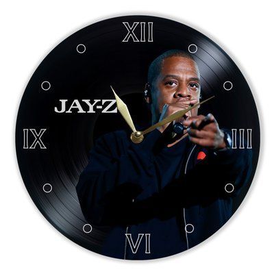 Wall Vinyl Record Clock Jay-Z 12" UF-Clock-Jay-Z-1 photo