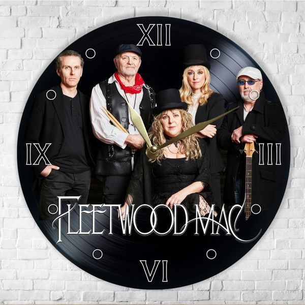 Wall Vinyl Record Clock Fleetwood Mac 12" UF-Clock-Fleetwood Mac-2 photo