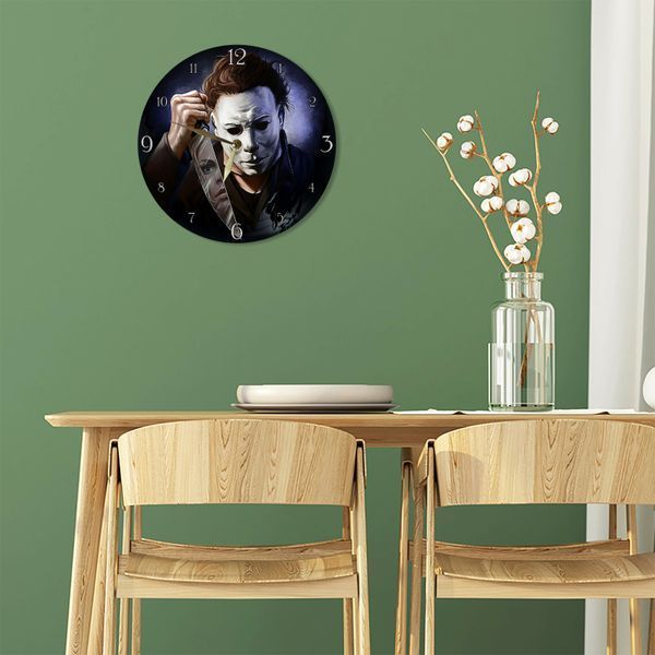 Wall Vinyl Record Clock Michael Myers 12" UF-Clock-M-Michael Myers-1 photo