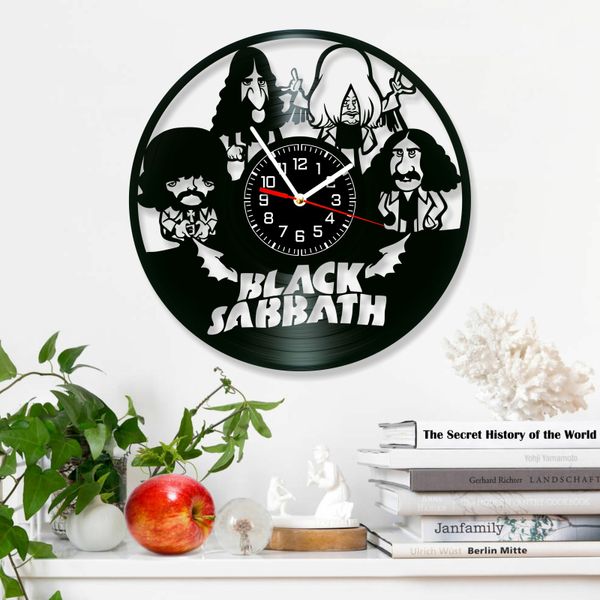 Wall Vinyl Record Clock Black Sabbath 12" Vinyl-Clock-Black Sabbath-2 photo