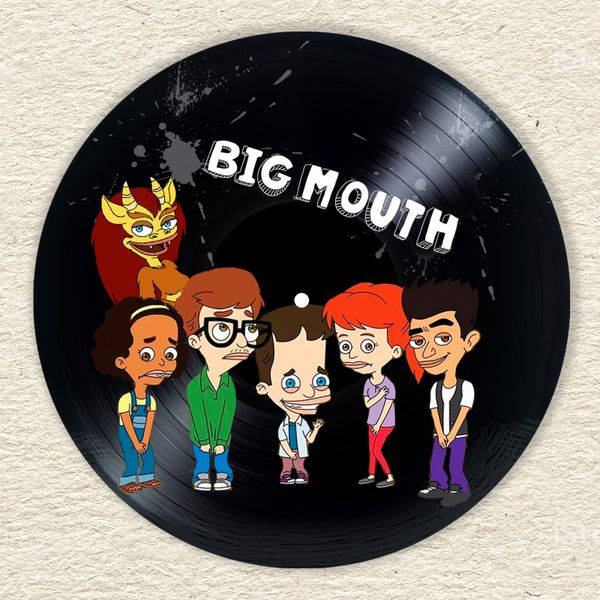 Vinyl Record Decor Big Mouth 12" UF-Décor-C-Big Mouth-3 photo