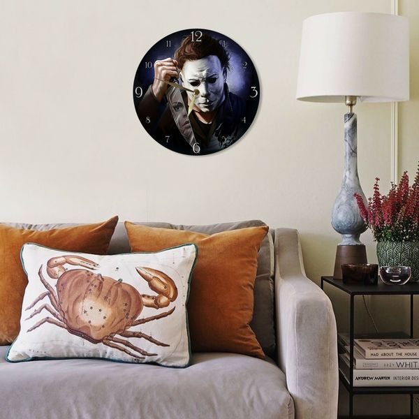 Wall Vinyl Record Clock Michael Myers 12" UF-Clock-M-Michael Myers-1 photo