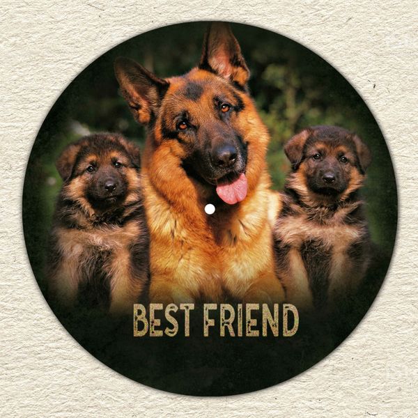 Vinyl Record Decor German Shepherd 12" UF-Decor-German Shepherd-1 photo