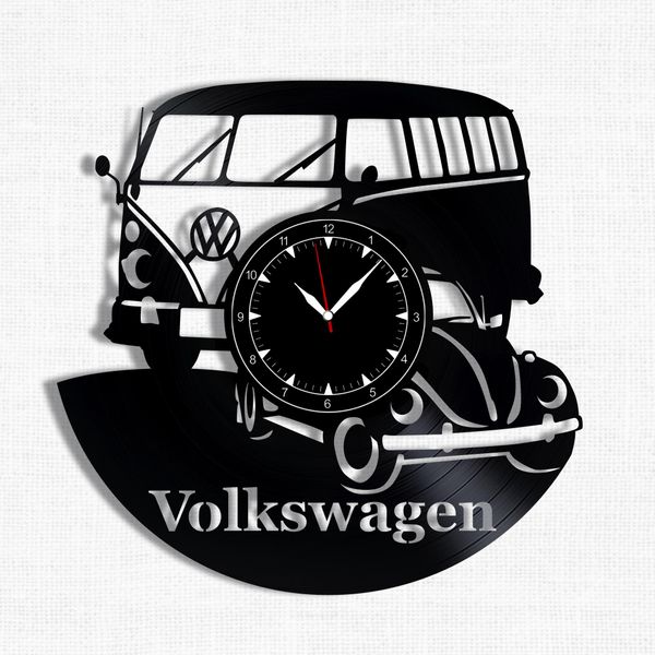 Wall Vinyl Record Clock Volkswagen 12" Vinyl-Clock-Volkswagen-2 photo