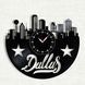 Wall Vinyl Record Clock Dallas 12" 25-1-1 photo 1