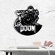 Wall Vinyl Record Clock Doom 12" Vinyl-Clock-Doom-1 photo 2