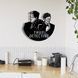 Настінний вініловий годинник Справжній детектив, діаметр 30см Vinyl-Clock-M-True Detective-1 фото 3