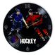 Wall Vinyl Record Clock Hockey 12" UF-Clock-Hockey-1 photo 1