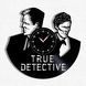 Настінний вініловий годинник Справжній детектив, діаметр 30см Vinyl-Clock-M-True Detective-1 фото 1