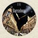 Wall Vinyl Record Clock Barcelona 12" 20-2-1 photo 3
