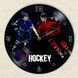 Настінний вініловий годинник Хокей, діаметр 30см UF-Clock-Hockey-1 фото 3