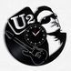 Wall Vinyl Record Clock U2 12" Vinyl-Clock-U2-3 photo