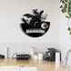 Настінний вініловий годинник Як приборкати дракона, діаметр 30см Vinyl-Clock-C-How to Train Your Dragon-1 фото 2