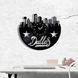 Wall Vinyl Record Clock Dallas 12" 25-1-1 photo 2