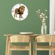 Wall Vinyl Record Clock Lion 12" 80-2-1 photo 3