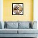 Vinyl Record Decor in a Wooden Frame Shih Tzu-UF-1 14" 59-4-1 photo 2
