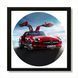 Vinyl Record Decor in a Wooden Frame Mercedes 14" 227-4-1 photo 1