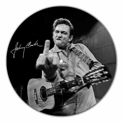 Vinyl Record Decor Johnny Cash 12" 542-3-1 photo