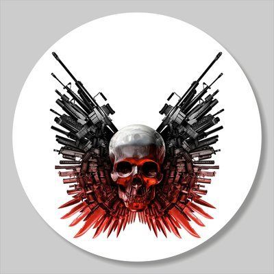 Vinyl Record Decor Gun 12" 124-3-1 photo