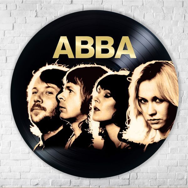 Vinyl Record Decor ABBA 12" 502-3-1 photo