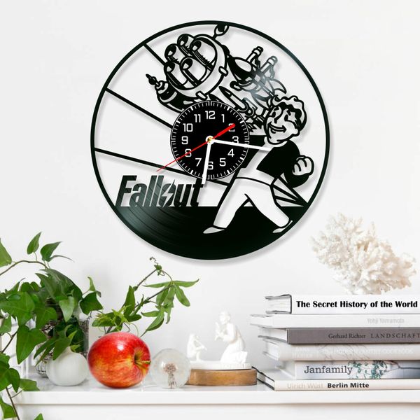 Wall Vinyl Record Clock Fallout 12" Vinyl-Clock-Fallout-1 photo