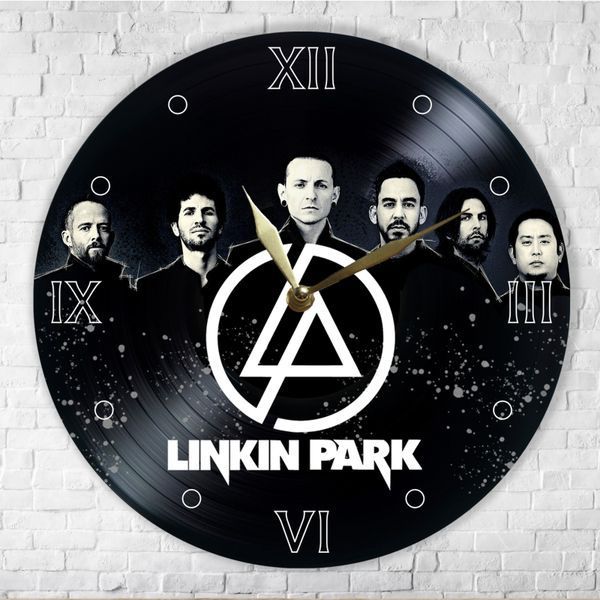 Wall Vinyl Record Clock Linkin Park 12" UF-Clock-Linkin Park-2 photo