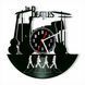 Настінний вініловий годинник The Beatles, діаметр 30см Vinyl-Clock-The Beatles-12 фото