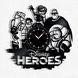 Wall Vinyl Record Clock Disney Heroes 12" Vinyl-Clock-C-Disney Heroes-1 photo 1