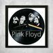 Настінний вініловий декор в дерев'яній рамці Pink Floyd, розміром 36см 566-4-2 фото