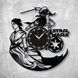 Wall Vinyl Record Clock Star Wars 12" 143-1-29 photo 1
