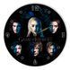 Настінний вініловий годинник Гра престолів, діаметр 30см UF-Clock-M-Game of Thrones-4 фото