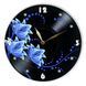 Wall Vinyl Record Clock Flowers 12" 138-2-2 photo
