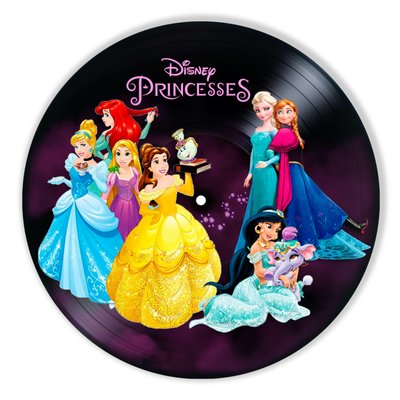 Vinyl Record Decor Disney Princess 12" UF-Décor-C-Disney Princess-1 photo